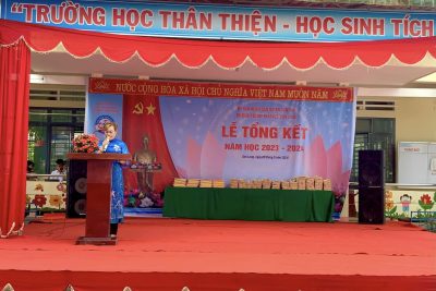 Tổng kết năm học 2023 – 2024 và tri ân, trưởng thành cho học sinh khối 9