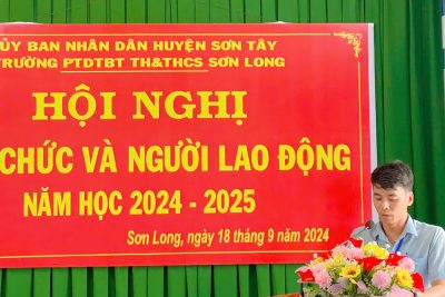 Hội nghị Viên chức và người lao động năm học 2024 – 2025